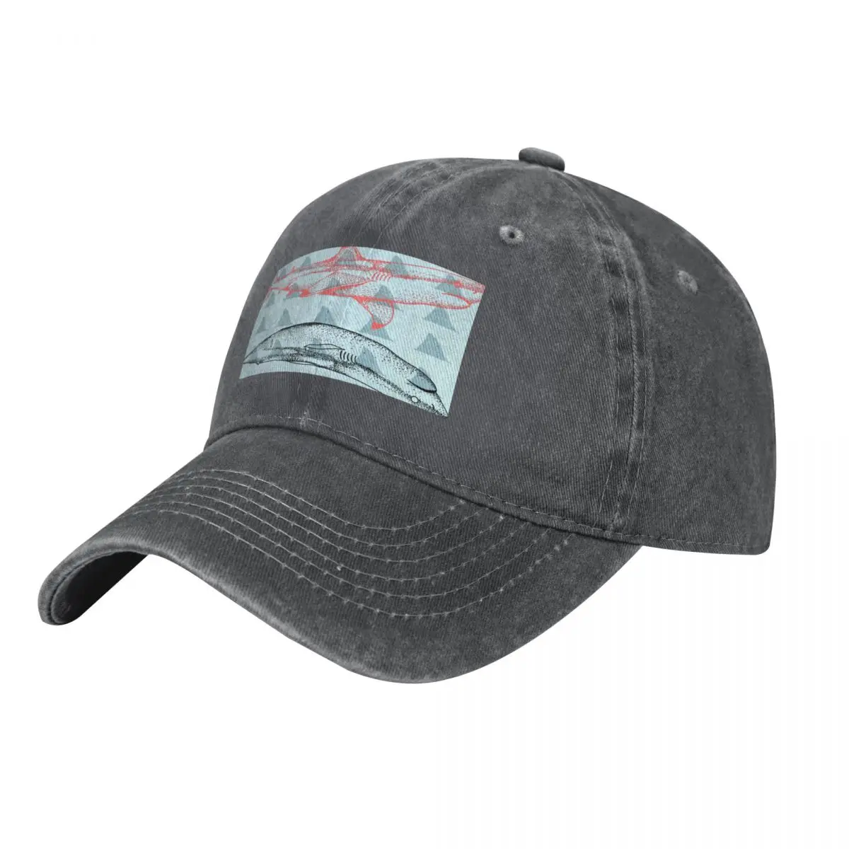 Golf Cap Dad - 상어 보존 야구 모자 열 차단
